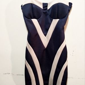 ColorBlock Mini Dress